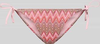 Pieces Bikini Slip mit seitlicher Schn&uuml;rung Modell ADA in Rose, Gr&ouml;&szlig;e XL