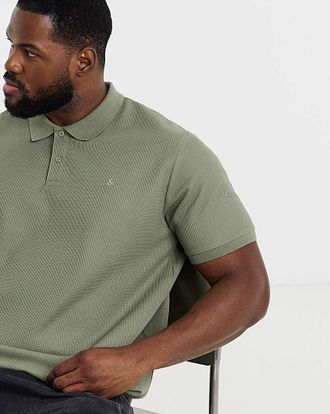 Jack & Jones Jack & Jones Austin Waffle Polo - Green