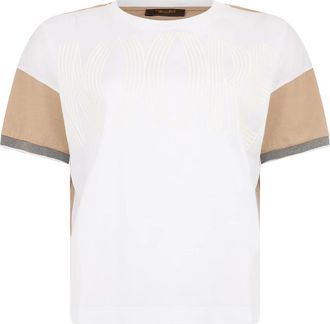 Moorer Olisa T-shirt - Dames - T-shirts - Veelkleurig - XS - Katoen - Tops