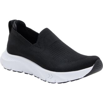 Alegria By Pg Lite Waze Slip-On Sneaker in Black Top at Nordstrom Rack, Size 8-8.5Us / 38Eu