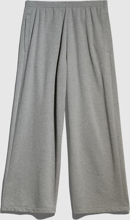 Gucci Cotton Cashmere Jersey Leisure Pants, Size XXXL, Grey