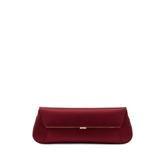 Amina Muaddi Clutches, female, Red, Size: ONE SIZE Ami Clutch Bag