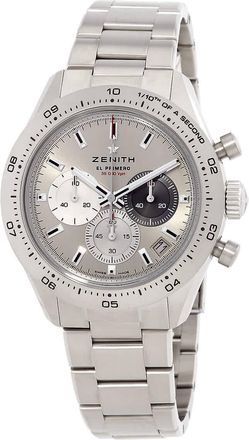 Zenith Chronomaster Sport Chronograph Titanium Automatic Silver Dial Mens Watch 95.3100.3600/39.M3100