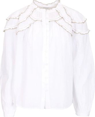Isabel Marant Mujer, Blusas y Camisas, Blanco, Talla: S