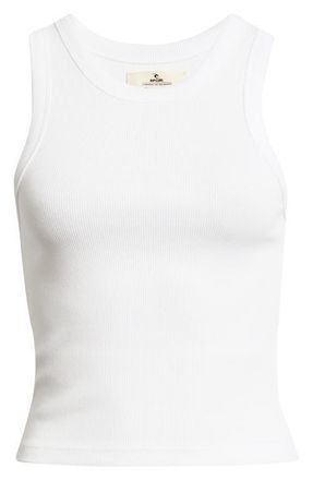 Rip Curl Classic Stretch Cotton Rib Tank in Optical White at Nordstrom, Size Xx-Small
