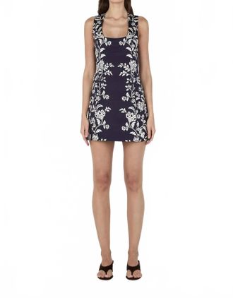 Hansen & Gretel Bonython Mini Dress In Moonlit Vine