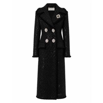 Philipp Plein Dames, Mantels, Zwart, Maat: XL Katoen