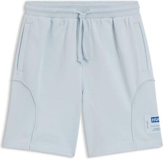 HUGO BOSS Logo-label shorts in a cotton blend