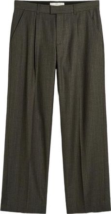 Our Legacy Pinstripe-pattern Pleated Trousers