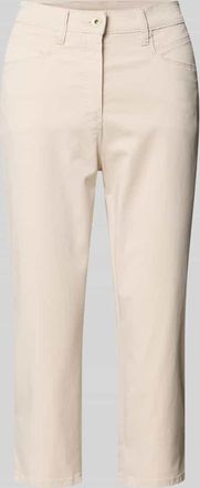 Raphaela by Brax Skinny Fit Caprihose aus Baumwoll-Mix Modell LUCA in Offwhite, Gr&ouml;&szlig;e 38