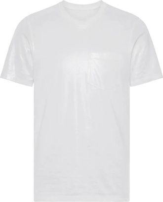 Maison Margiela Cotton Jersey Shiny T-Shirt Clothing