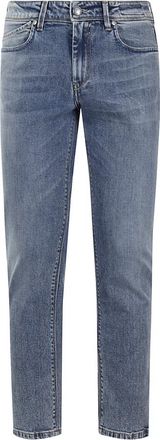 Re-hash Denim Zak Tas - Heren - Slim Fit Jeans - Blauw - W40 - Denim - Jeans