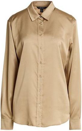 Ralph Lauren SATIN CHARMEUSE SHIRT