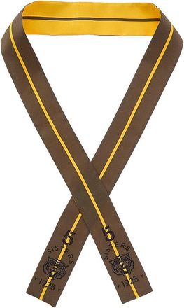 Fendi Fendi Wrappy Silk Neck Bow