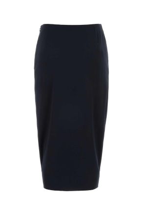 Valentino Garavani 8b0raez7a96 K1l Navydenim Gonne Skirt