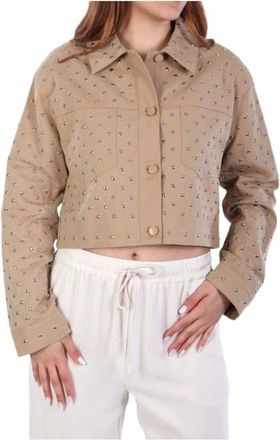 Marella Giacca Leggera - - Jackets - Donna - Marrone - S