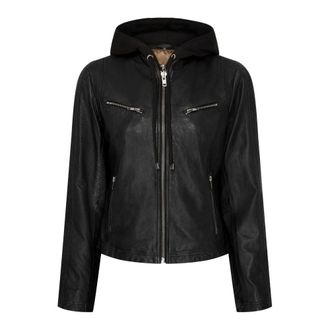Notyz Notyz - Jacks - Dames - Jassen - Zwart - Maat: 4XL Leer