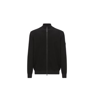 Moncler Moncler Cotton Zip-up Cardigan, Men, Black, Size: L