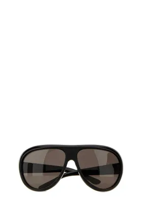 Gucci Womens Black Acetate Sunglasses Blackblackgrey Exterior: Occhiali Da Sole
