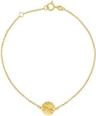 Bony Levy 14K Gold Starburst Charm Bracelet in 14K Yellow Gold at Nordstrom Rack, Size 7