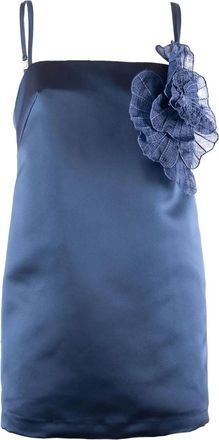 Elisabetta Franchi Abito con decorazione - Blu