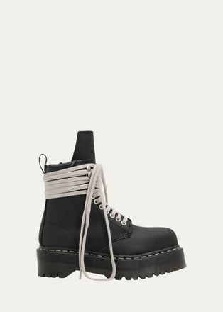 Dr. Martens x Dr. Martens Quad Sole Steel-Toe Leather Boots