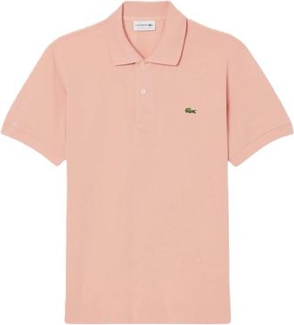 Lacoste Classic Fit L.12.12 Light Polo Shirt - Heren - Polos - Roze - L - Katoen - Tops