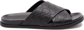 Gucci Gg Criss-Cross Sandals