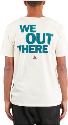 Nike Mens Nike x ACG Back Alphabet Printing Short Sleeve White T-Shirt AQ3951-258