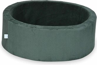 OEM Piscina Seca De 90x30 Cm, Color Verde Pana, Sin Pelotas
