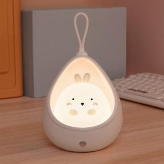 OEM L&aacute;mpara De Noche Led Con Sensor De Conejito Jacenvly, Recargable Por Usb, Luz De Pared Con Sensor Autom&aacute;tico, Adecuada Para Dormitorios Y Decoraci&oacute;n D