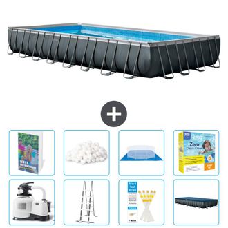 Intex Piscina Ultra Xtr Rectangular - 975x488x132 Cm - 9-piezas S597