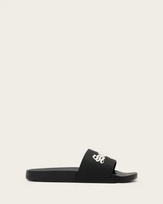 AllSaints Saint Moulded Branded Slider