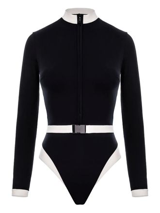 Noire Swimwear Elise swimsuit - women - Polyamide/Elastane - L - Black
