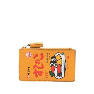 Anya Hindmarch Marig Zip Wallet - female - Anya Hindmarch - Wallets & Cardholders - Yellow - ONE SIZE - Accessories
