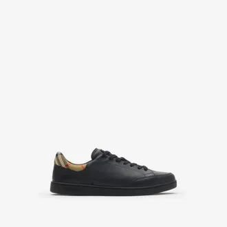Burberry Leather Set Sneakers, Size: 40