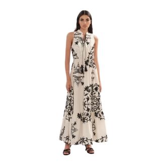 White Wise Maxi Dresses, female, Beige, 2XS, Maxi Dress