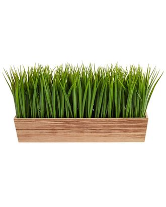 Nearly Natural 20In Vanilla Grass Artificial Plant In Decorative Planter