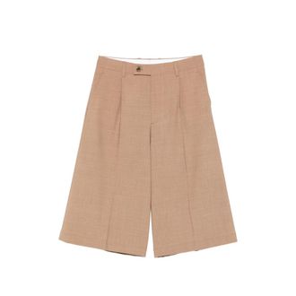 Berwich Linda Pleated Shorts