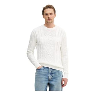 Guess Truien & Vesten, Heren, Wit, M, Katoen, Konrad Sweater
