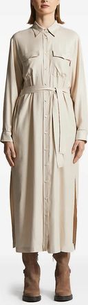 PESERICO Chemisier midi con cintura - Toni neutri