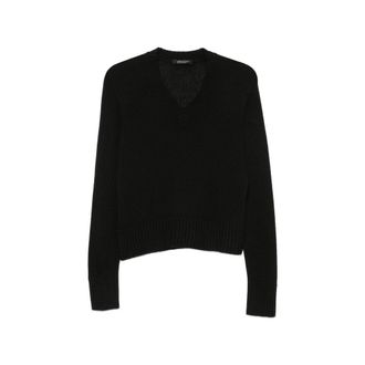 Aragona V-neck Ribbed-trim Sweater
