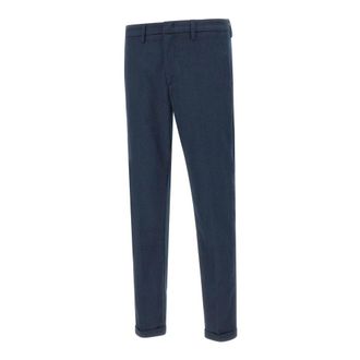 Re-hash Slim-fit Trousers, male, Blue, W33, New Mucha Trousers