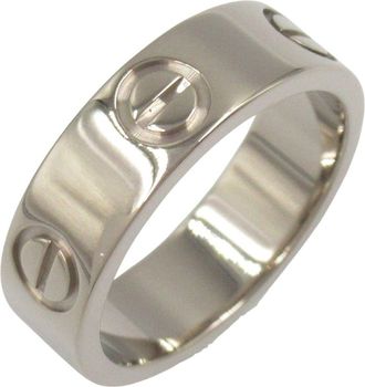 Cartier White Gold White Gold (18K) Band Ring (Pre-Owned)