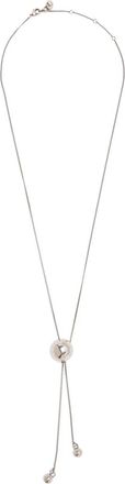 Christophe Lemaire Collana Rattle Bolo Tie - Argento