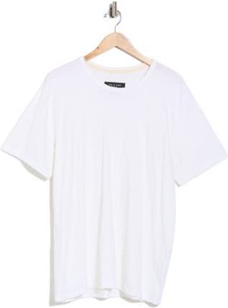 Rag & Bone Classic Cotton Slub Jersey T-Shirt in White at Nordstrom Rack, Size Xx-Large