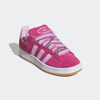 adidas Sneaker ADIDAS ORIGINALS CAMPUS 00S, Damen, Gr. 38,5, rosa (semi lucid fuchsia, orchid fusion, cloud wei&szlig;), Leder, Schuhe Sneaker