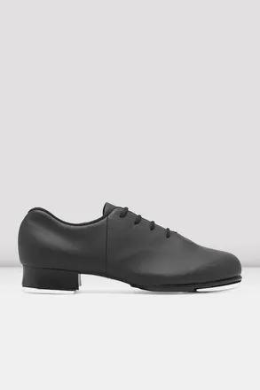 Bloch Ladies Tap-Flex Leather Tap Shoes, Black Leather