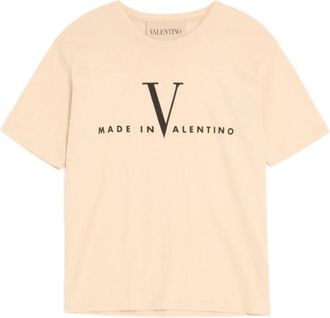 Valentino Garavani T-Shirts - Heren - T-shirts - Beige - L - Tops