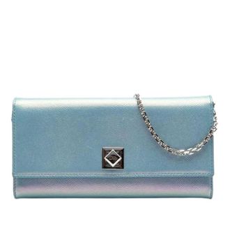 Dior Pre-owned Crossbody Bag - Dames - Pre-owned - Blauw - Maat: ONE Size Zijde